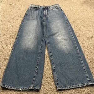 BDG Classic Blue Wide-Leg Women Jeans